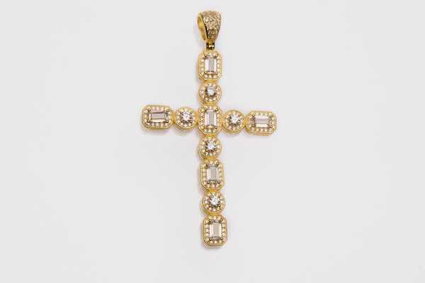 Cruz emporio chapado