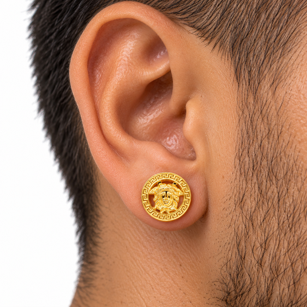Pendiente Medusa Luxury
