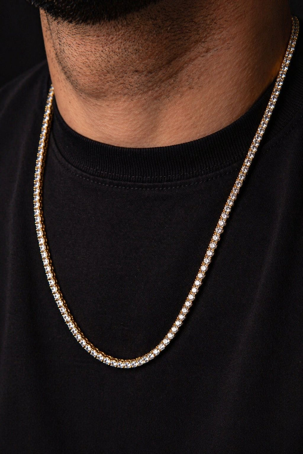 Collar Tenis Chapado