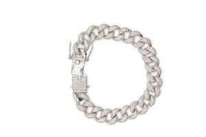 Pulsera mon de plata