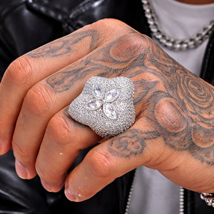 Anillo Flor Blanca