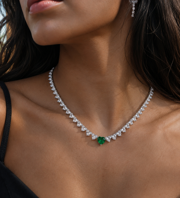Collar corazón