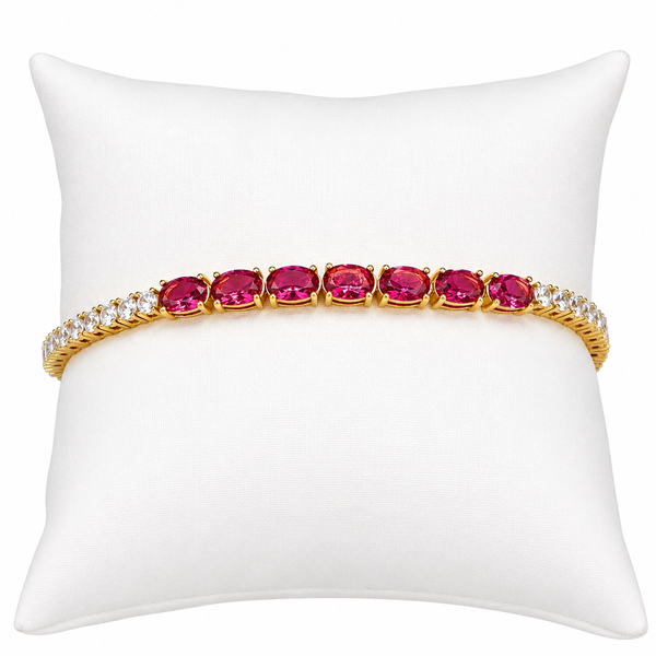 Pulsera mediterránea roja