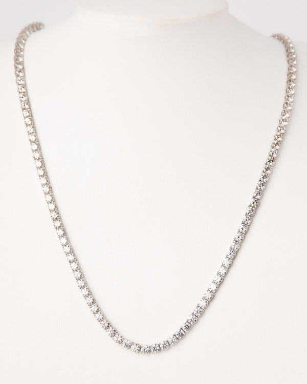 Cadena tennis con Moissanita