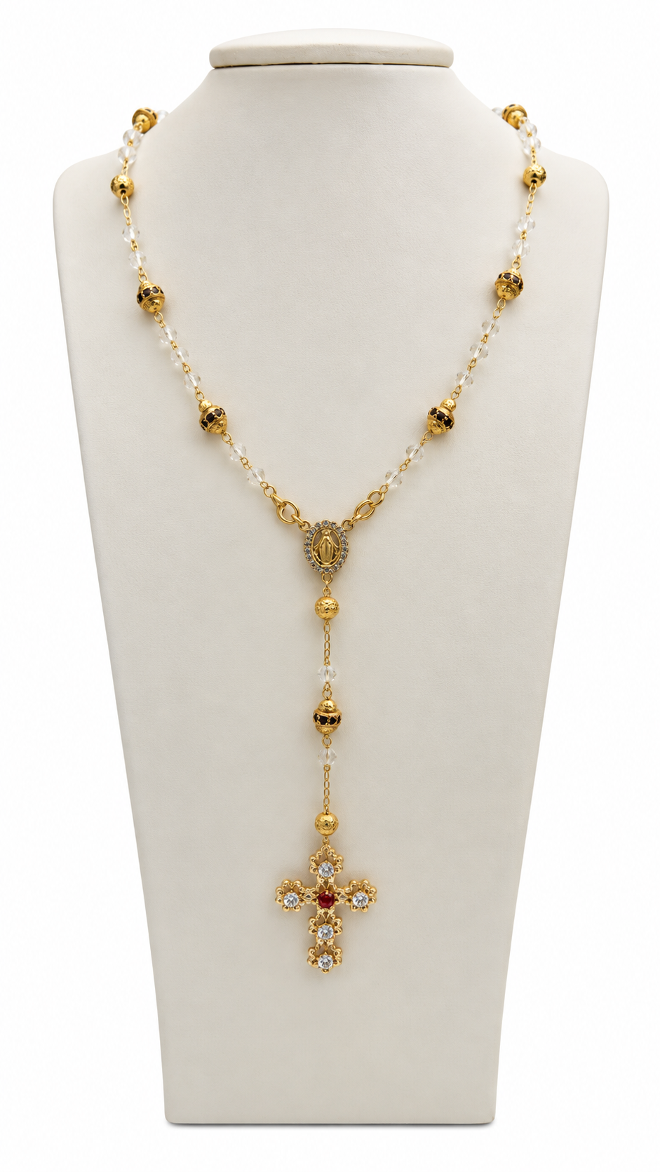 Collar Rosario Flor
