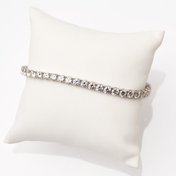 Pulsera riviere de Moissanita