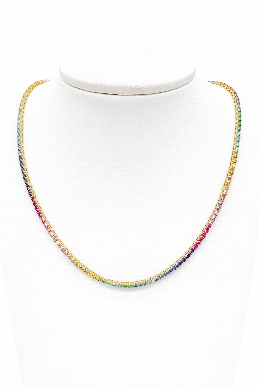 Cadena Tenis Aurora Rainbow Chapadas