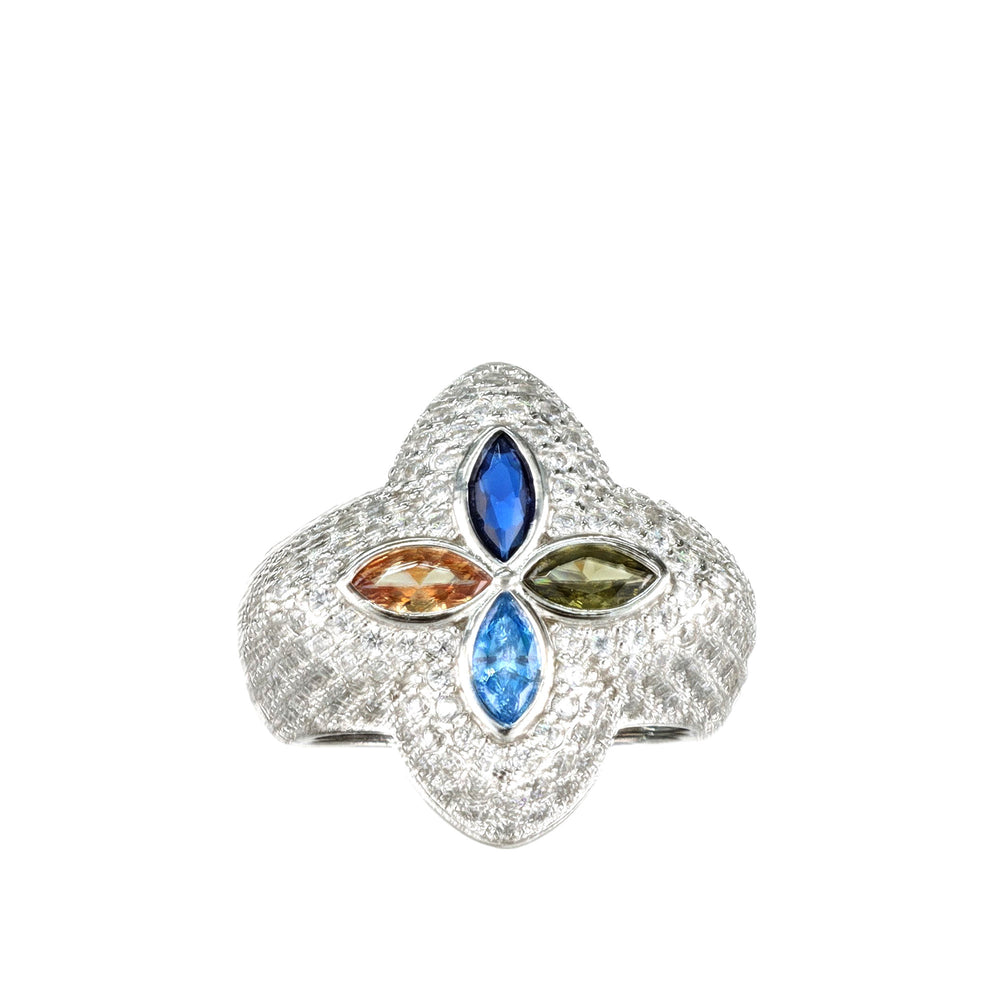 Anillo Flor color
