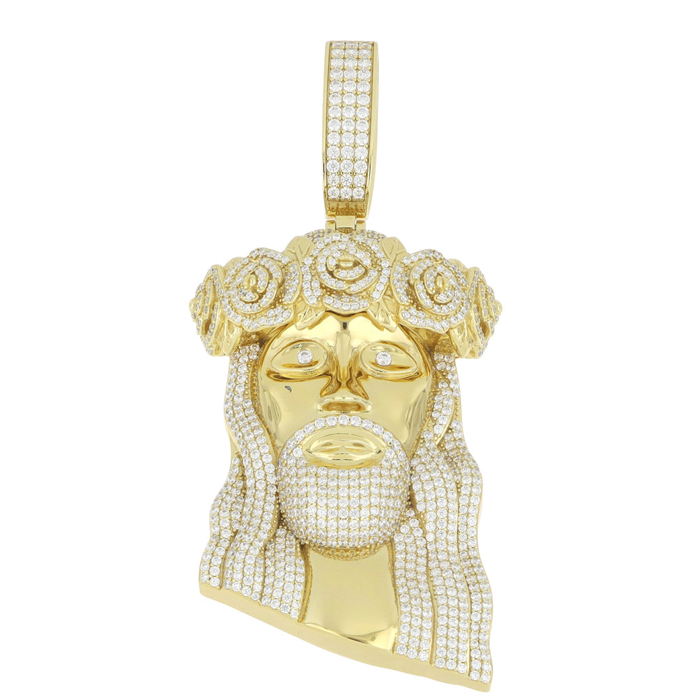 Colgante Cristo Chapado