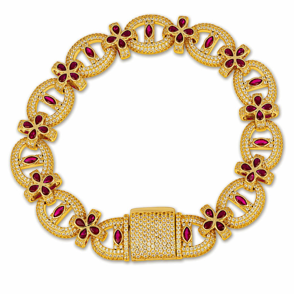 Pulsera Siner Roja Chapada