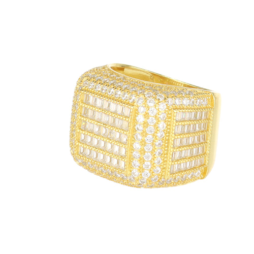 Anillo Rey chapado