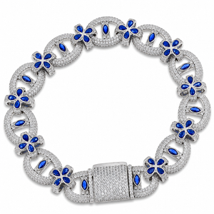Pulsera Siner piedra azul