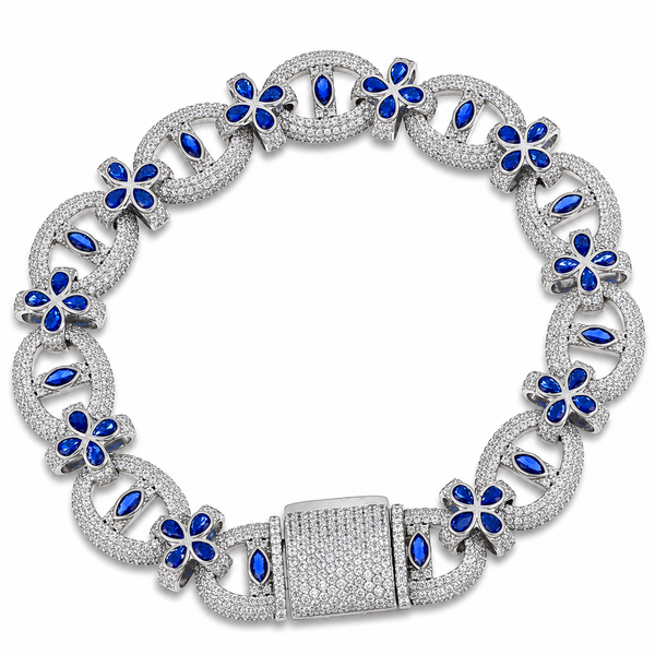 Pulsera Siner piedra azul