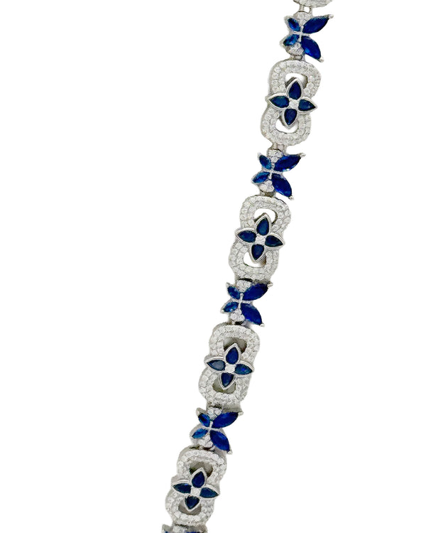 Collar Galena Azul