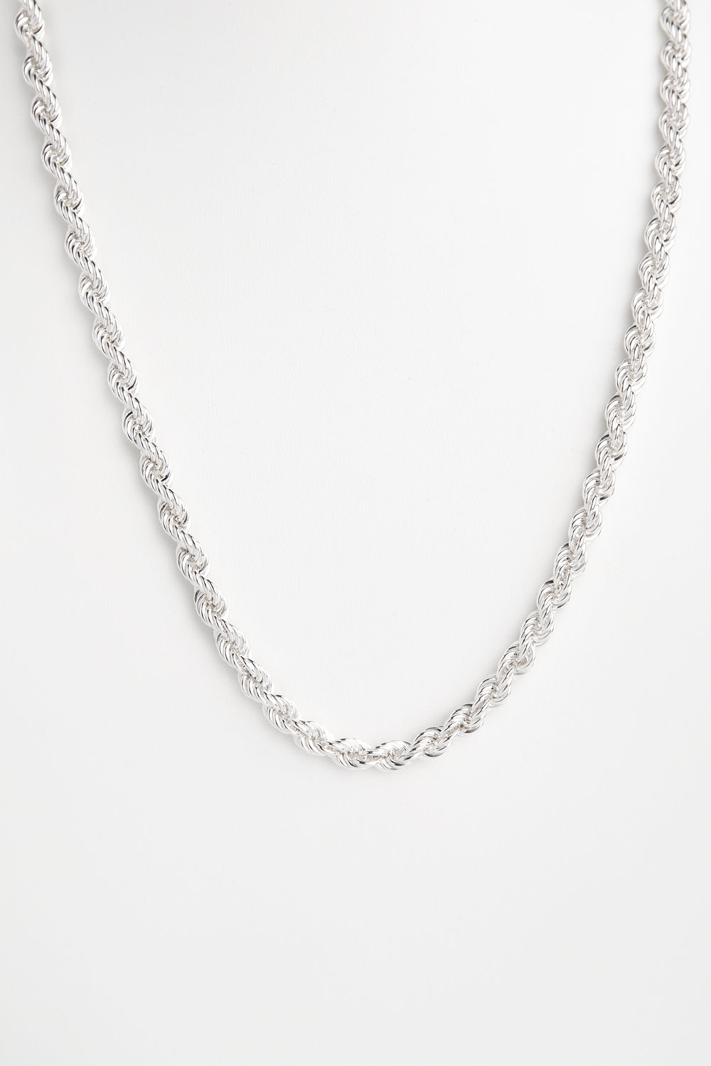 Cadena cordon de plata
