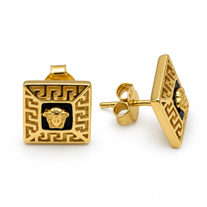 Pendientes Cuadrado Medusa