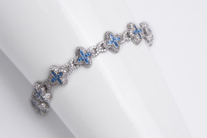 Pulsera Azul Celeste