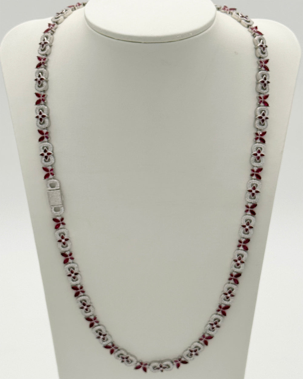 Collar Galena rojo