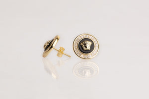 Pendientes de plata chapados en oro