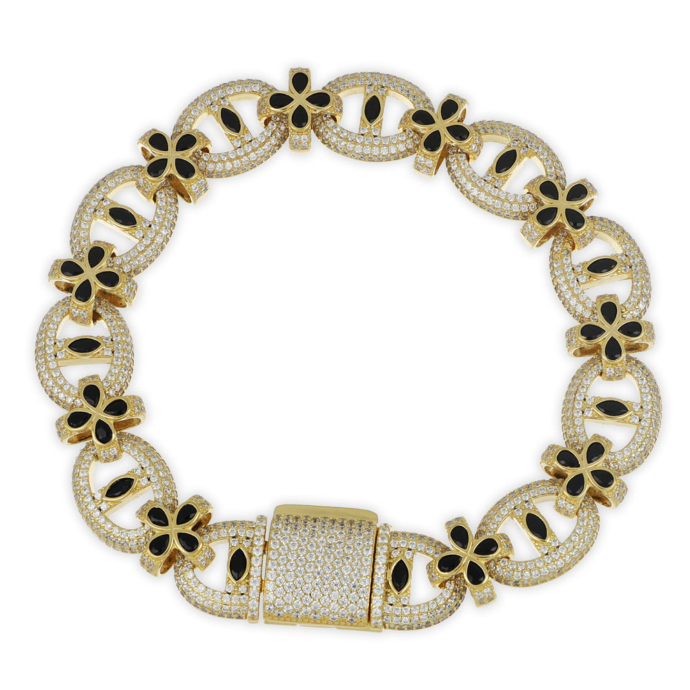 Pulsera siner chapada negra