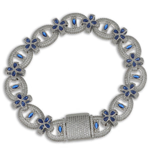 Pulsera Siner piedra azul