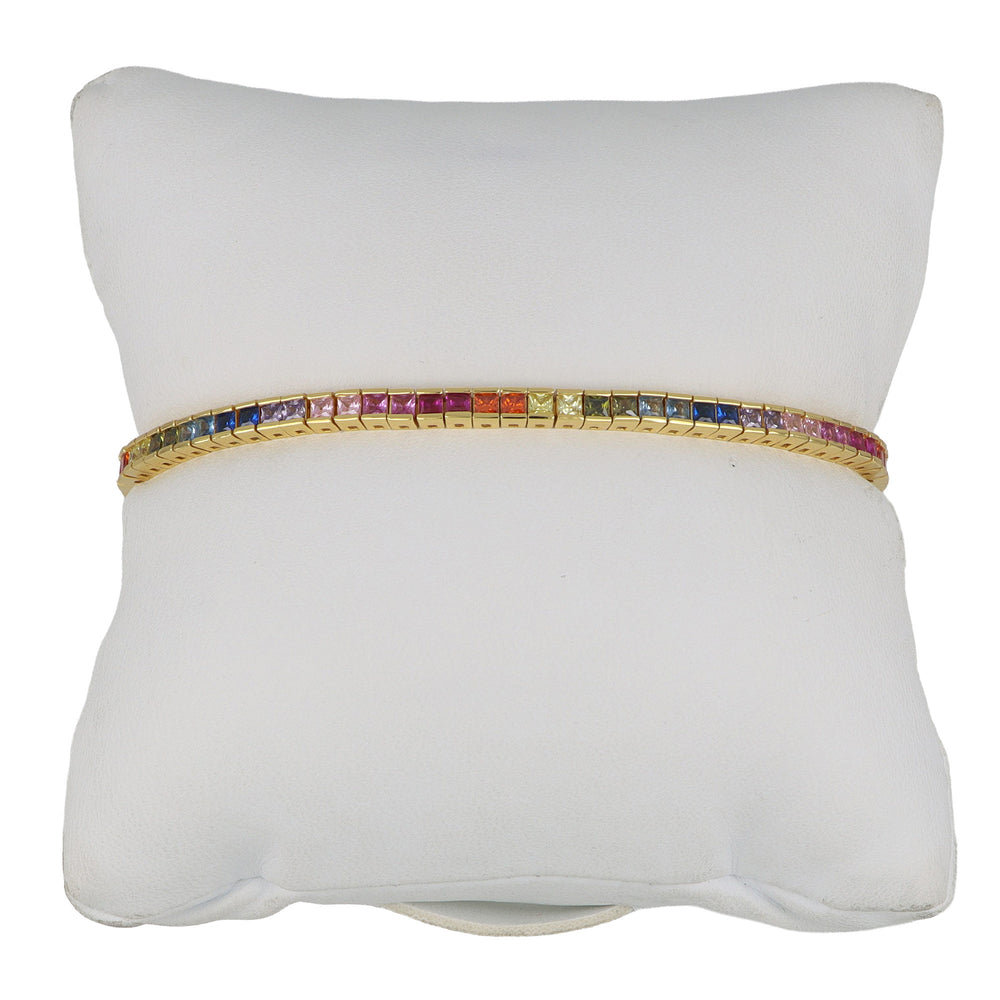 Pulsera Rainbow chapado