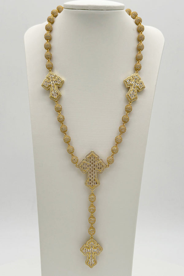 Collar Rosario Silvano Chapado