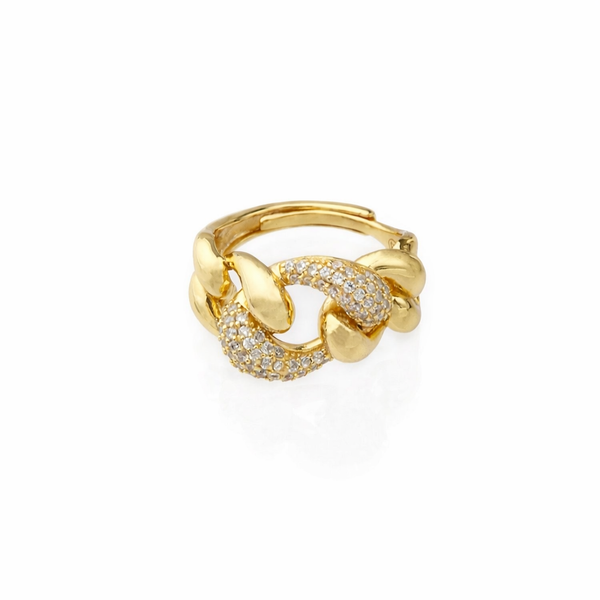 Anillo de bisma chapado